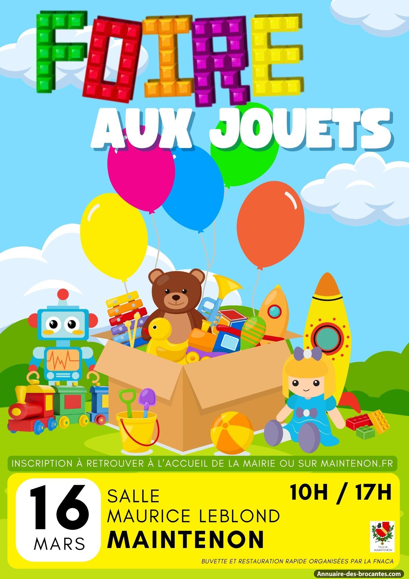 Affiche de Bourse aux jouets à Maintenon