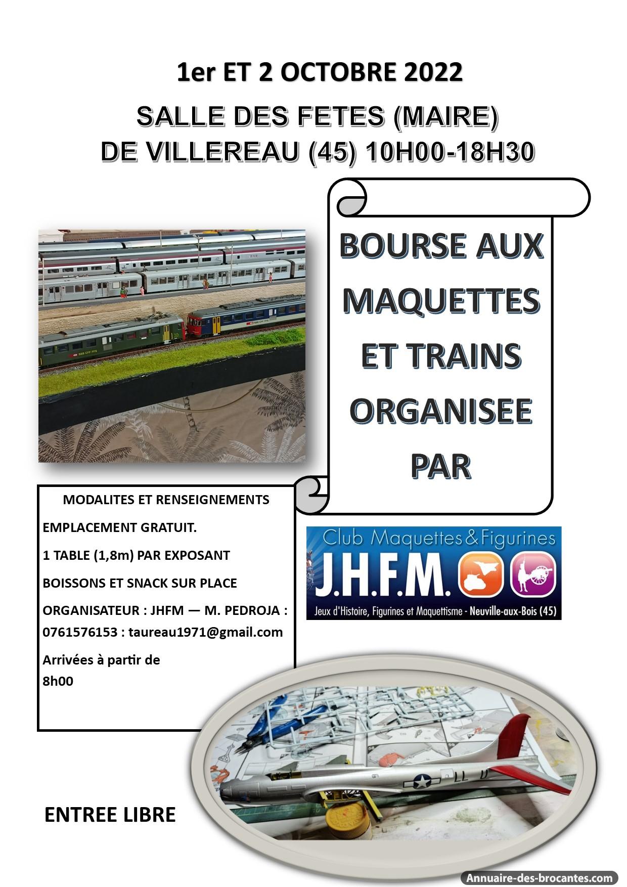 Affiche de Bourse aux jouets à Villereau