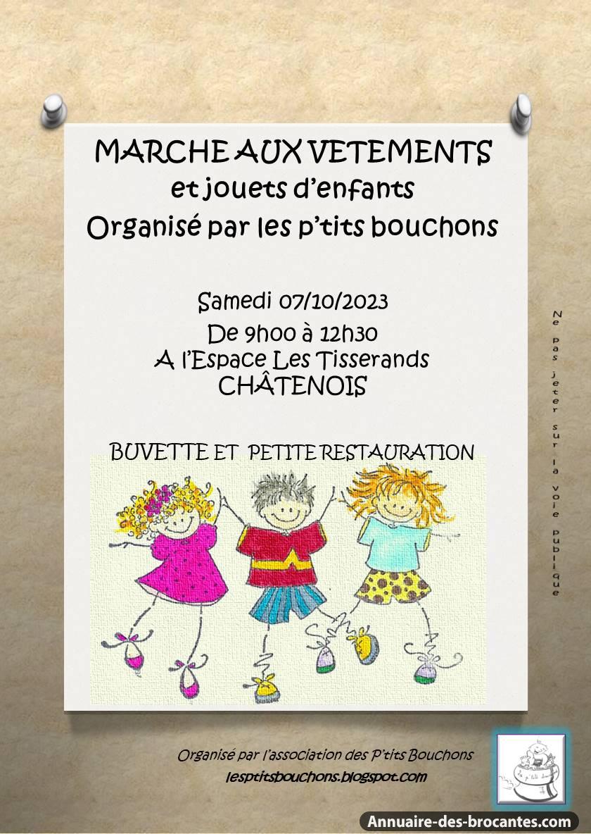 Affiche de Bourse aux vêtements à Châtenois