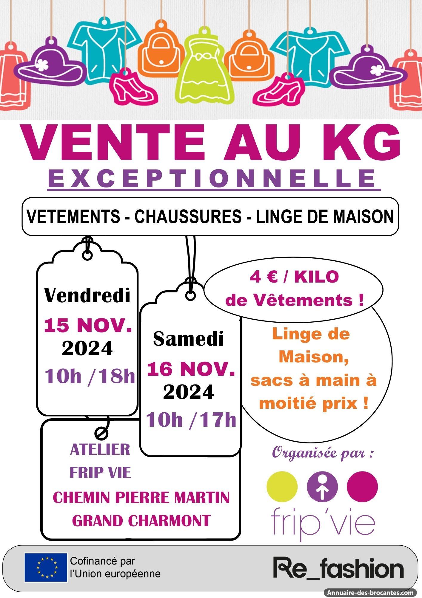 Affiche de Bourse aux vêtements à Grand-Charmont