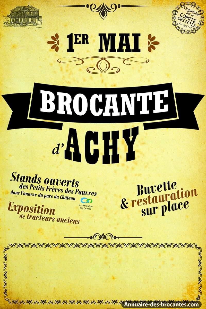 Affiche de Brocante à Achy