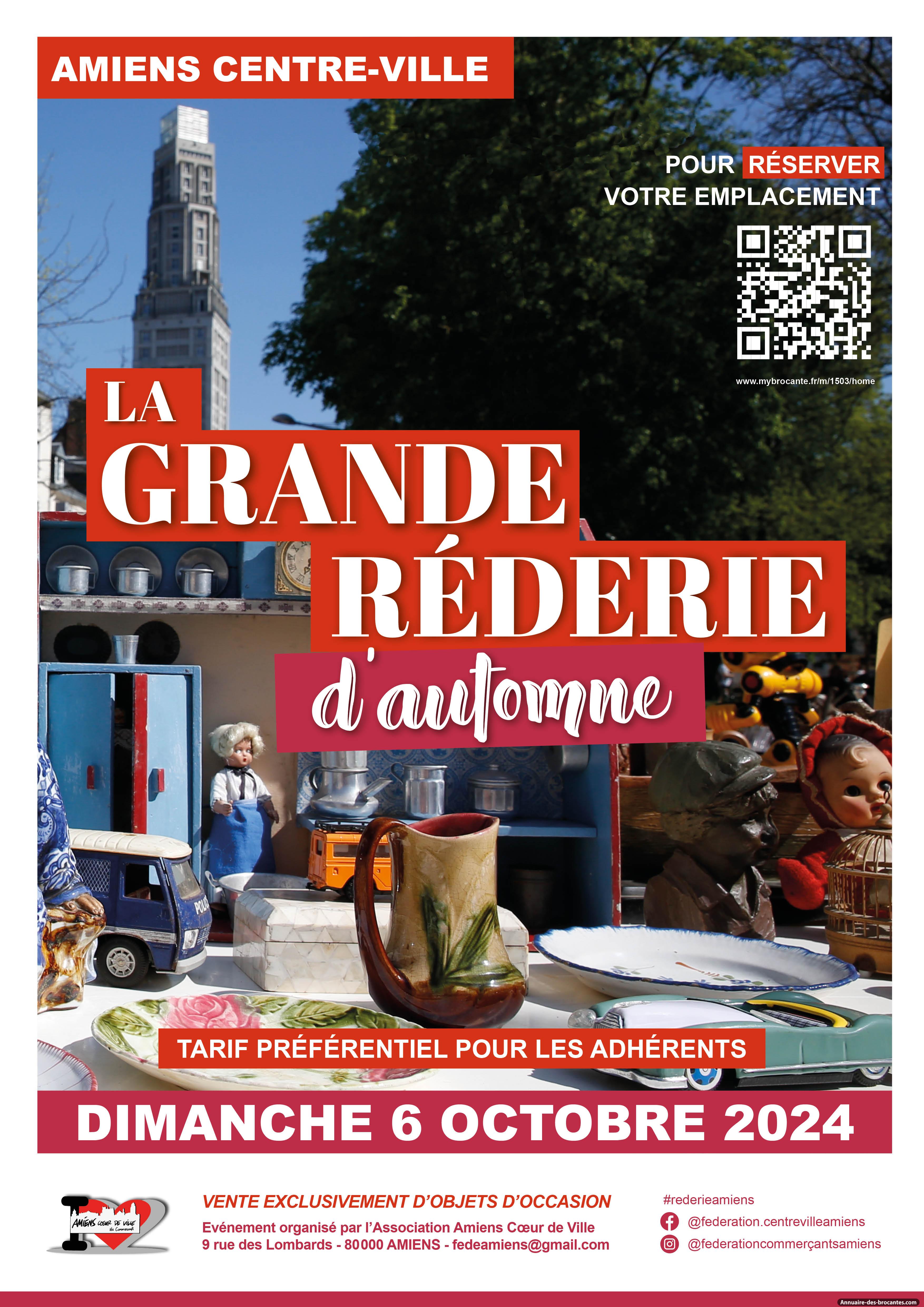 Affiche de Brocante à Amiens