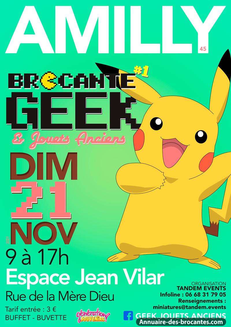 Affiche de Brocante à Amilly