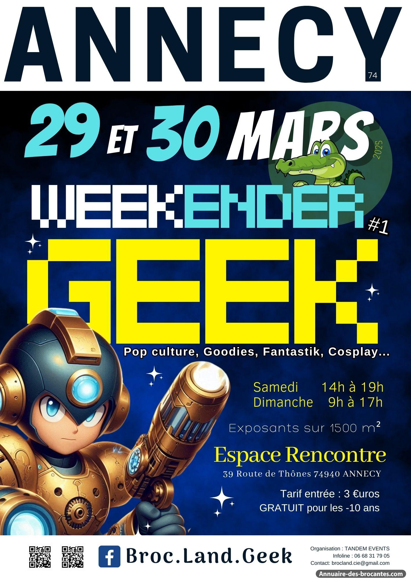 Affiche de Brocante à Annecy-le-Vieux
