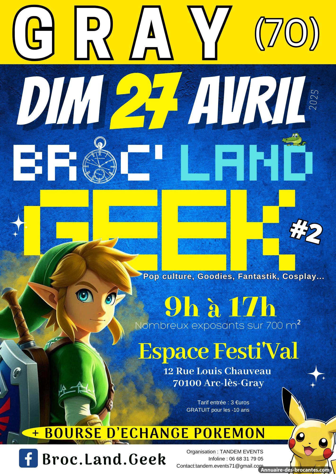 Affiche de Brocante à Arc-lès-Gray