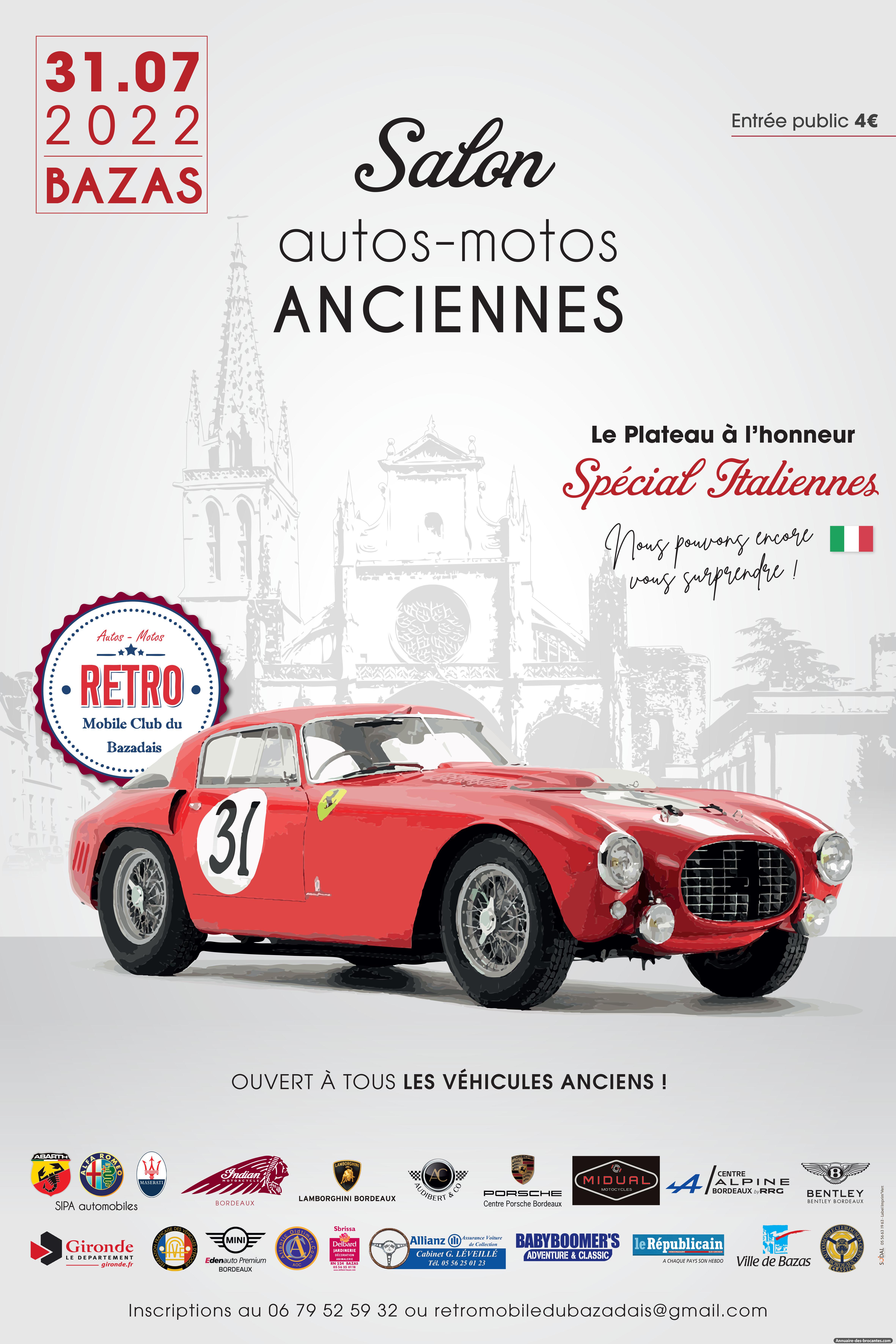 Affiche de Brocante à Bazas