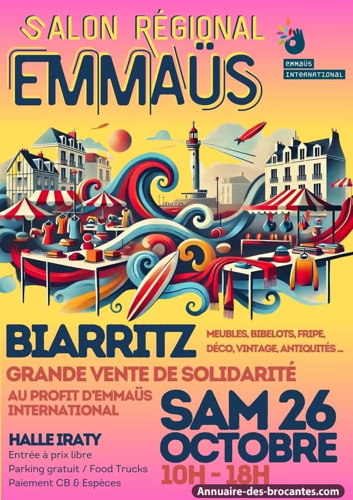 Affiche de Brocante à Biarritz