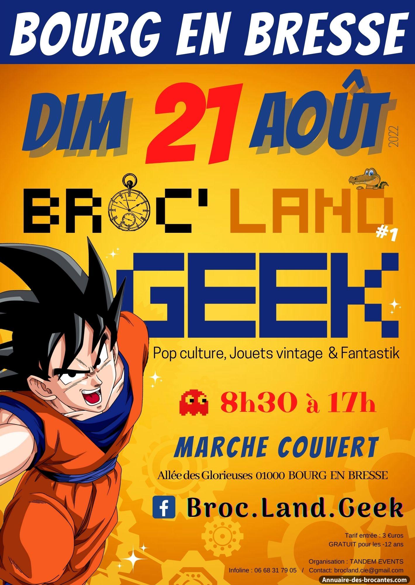 Affiche de Brocante à Bourg-en-Bresse