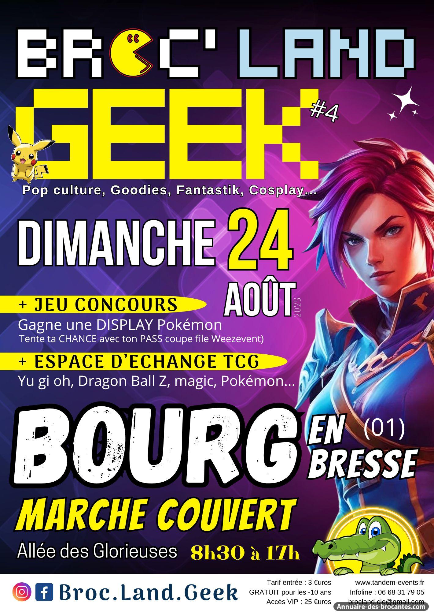 Affiche de Brocante à Bourg-en-Bresse