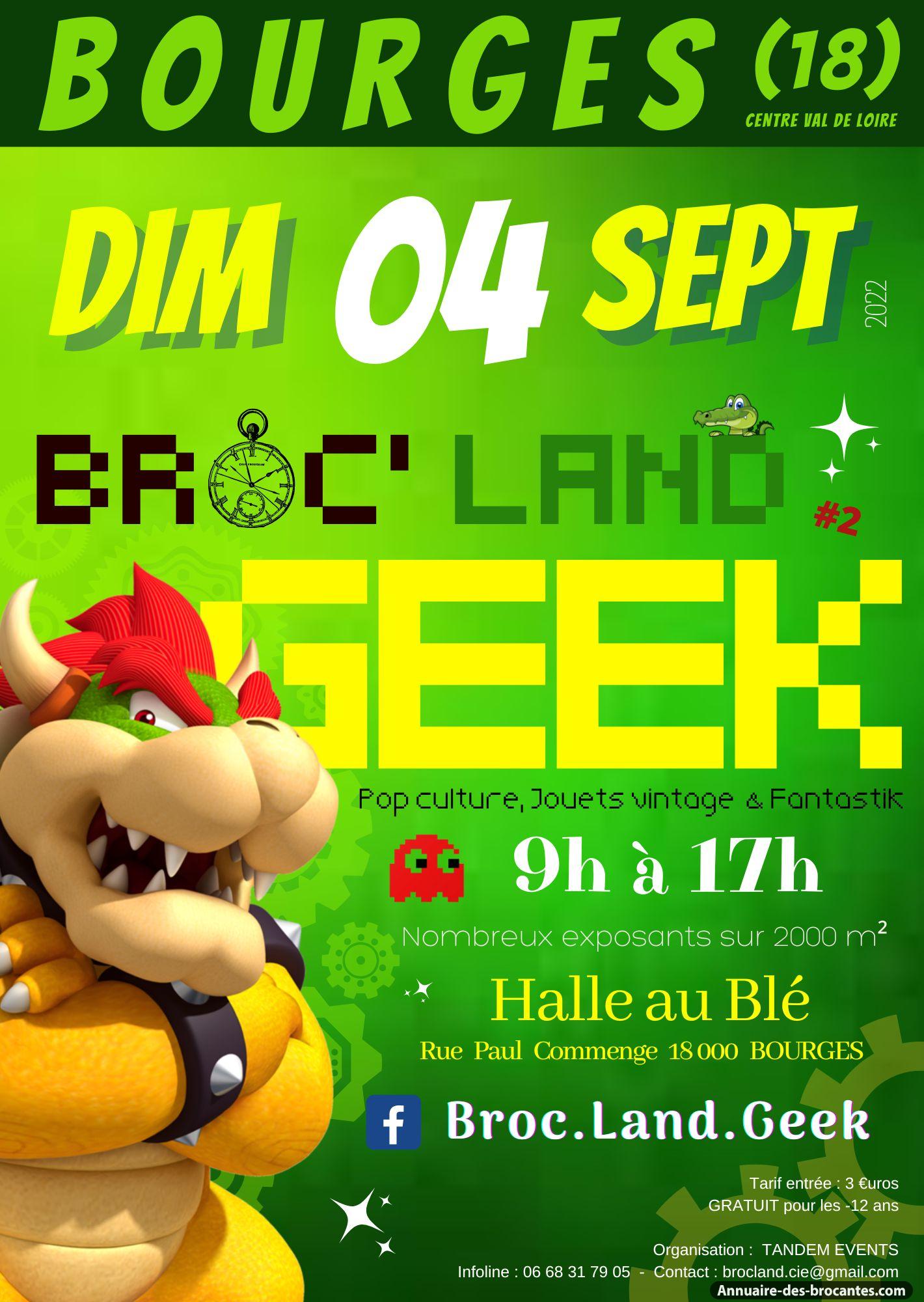 Affiche de Brocante à Bourges