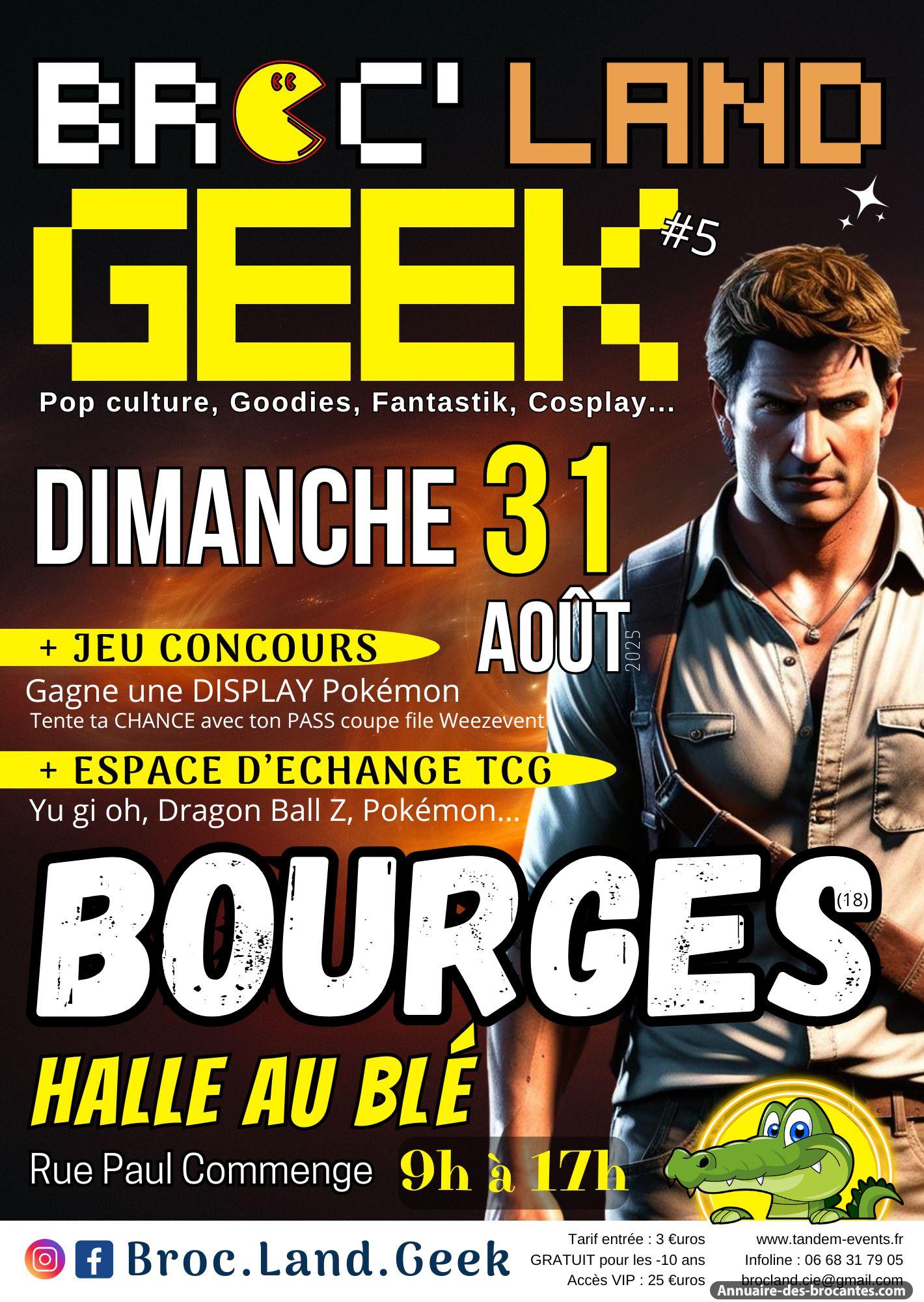 Affiche de Brocante à Bourges