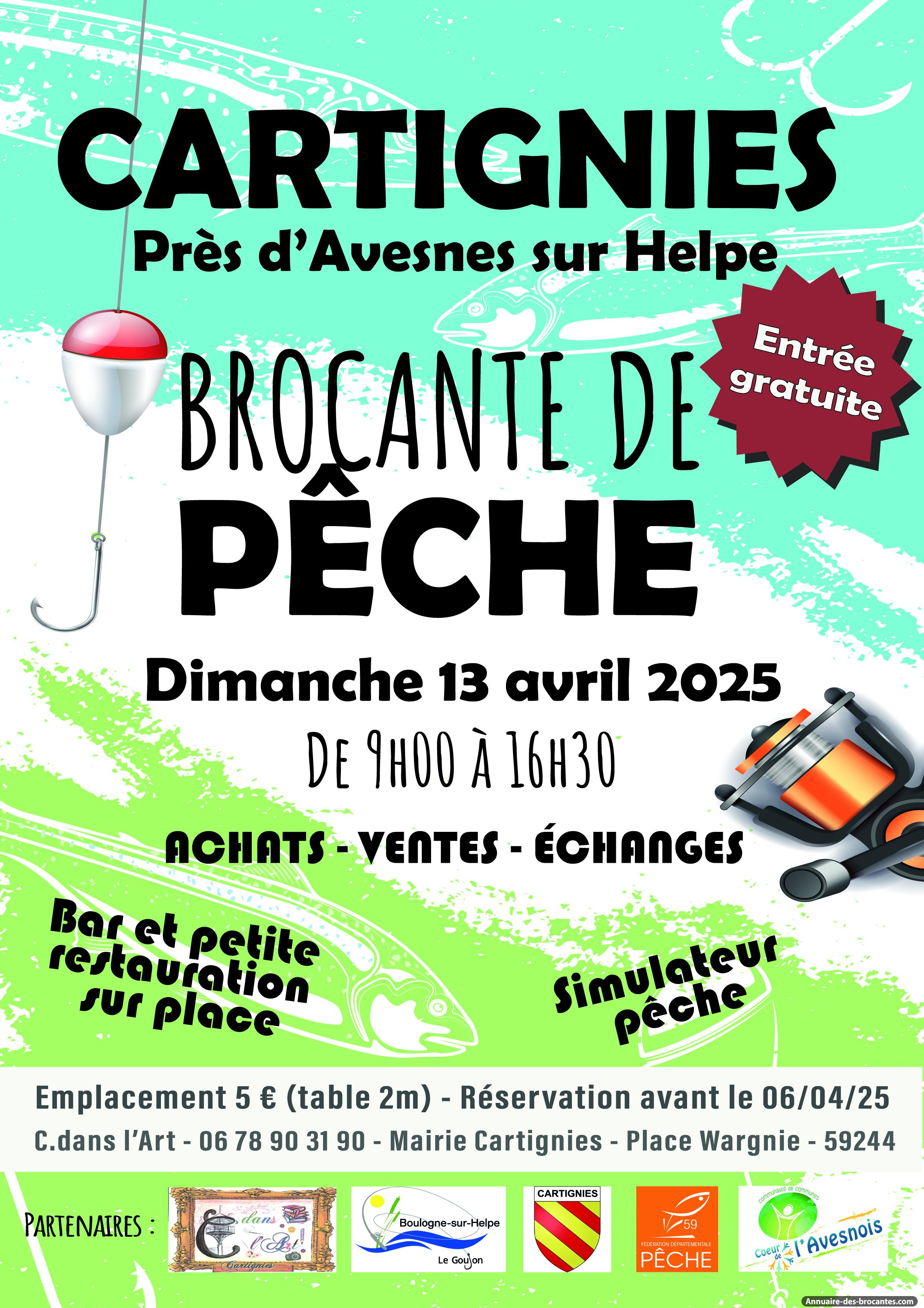 Affiche de Brocante à Cartignies