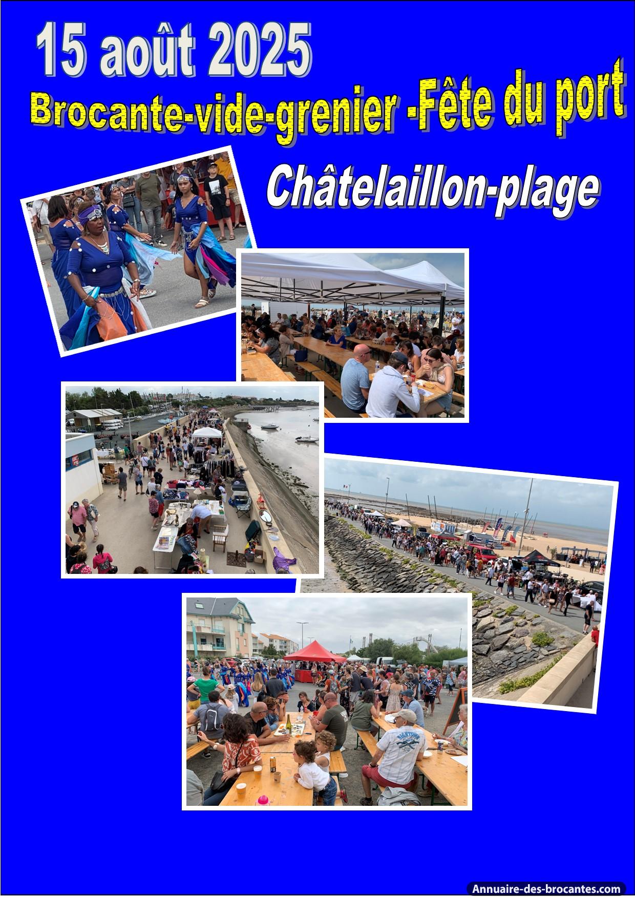 Affiche de Brocante à Châtelaillon-Plage