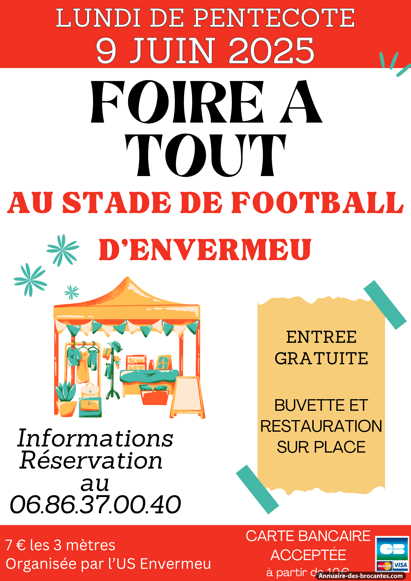 Affiche de Brocante à Envermeu