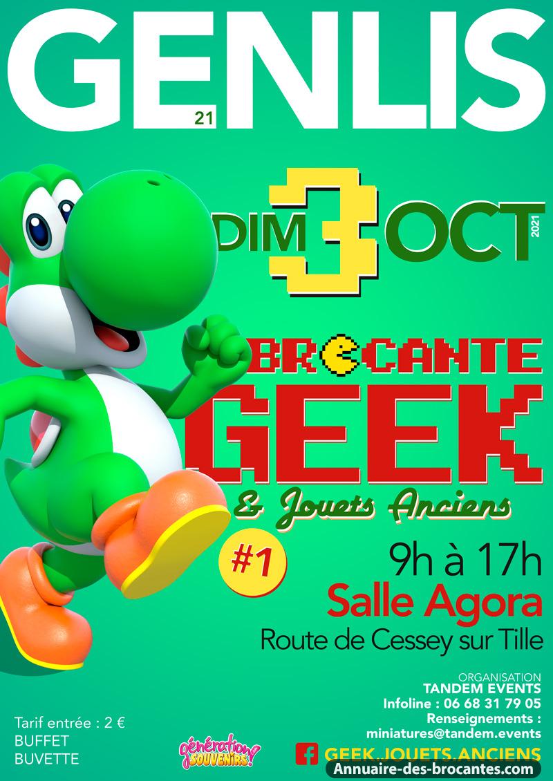 Affiche de Brocante à Genlis