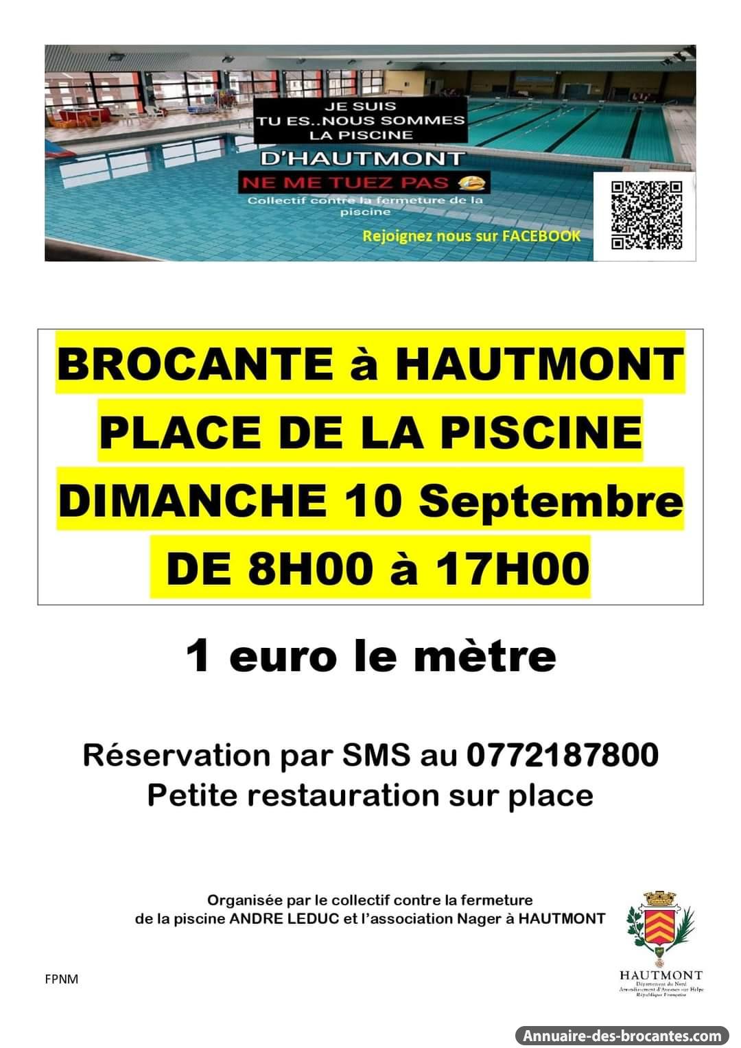 Affiche de Brocante à Hautmont