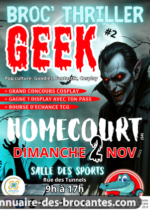 Affiche de Brocante à Homécourt