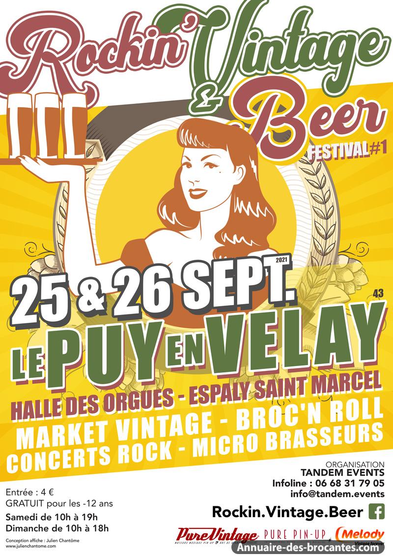 Affiche de Brocante à Le Puy-en-Velay