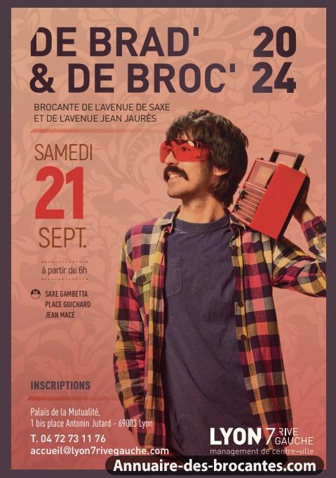 Affiche de Brocante à Lyon