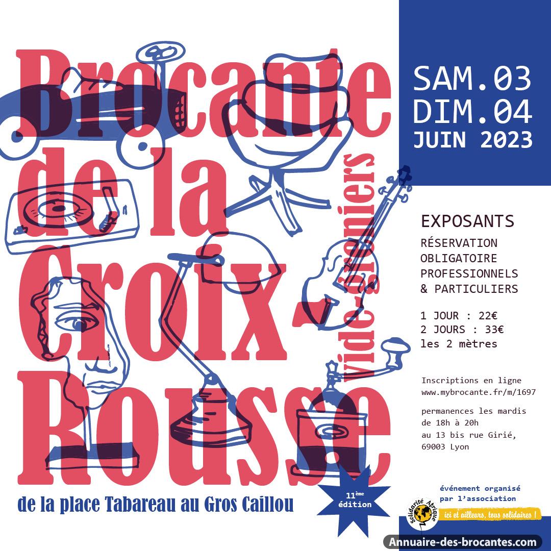 Affiche de Brocante à Lyon