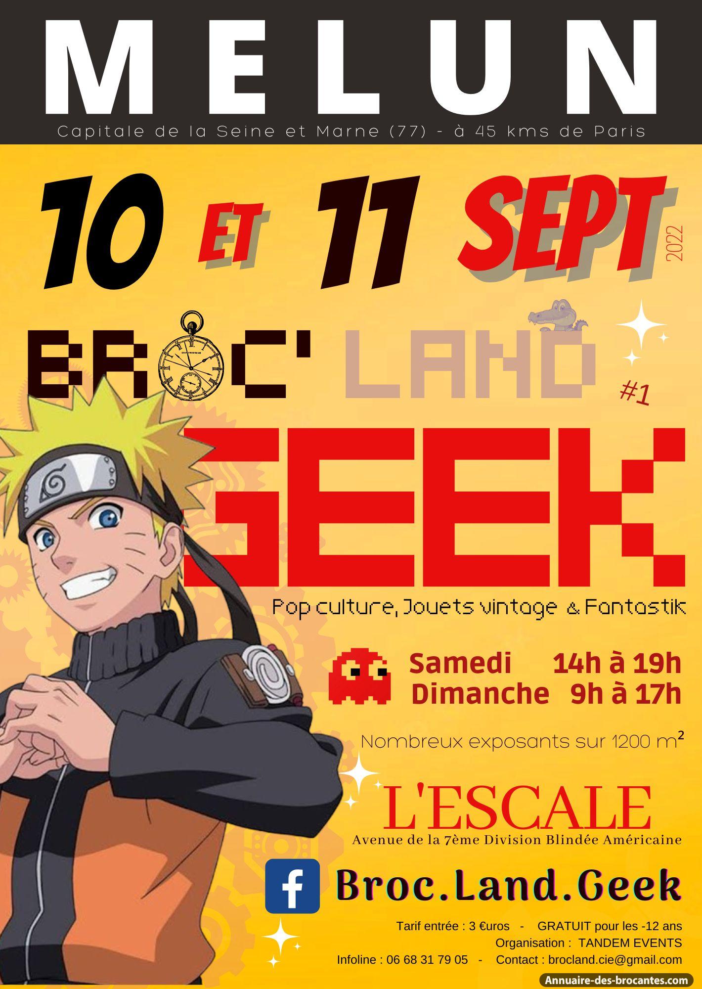 Affiche de Brocante à Melun