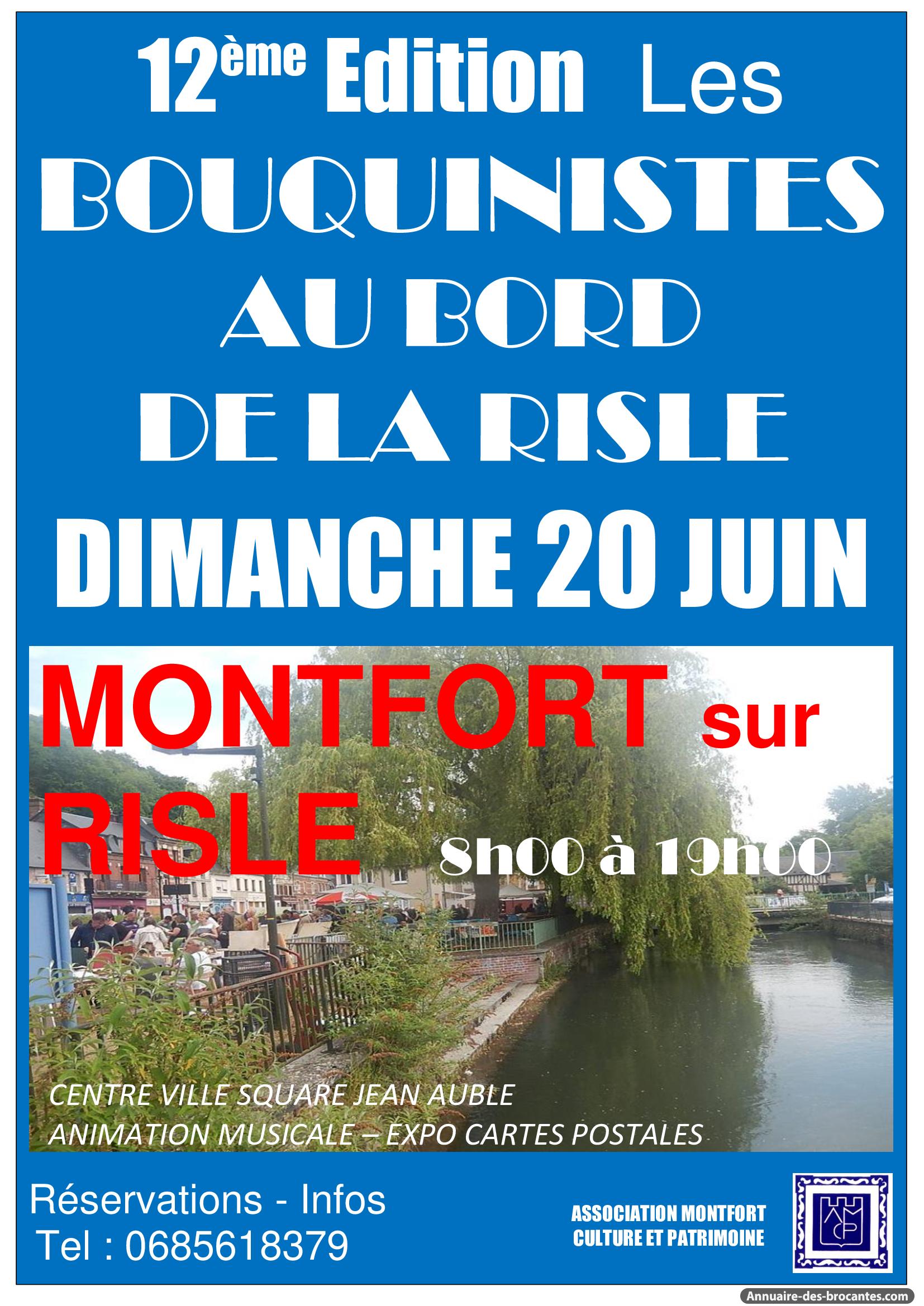 Affiche de Brocante à Montfort-sur-Risle