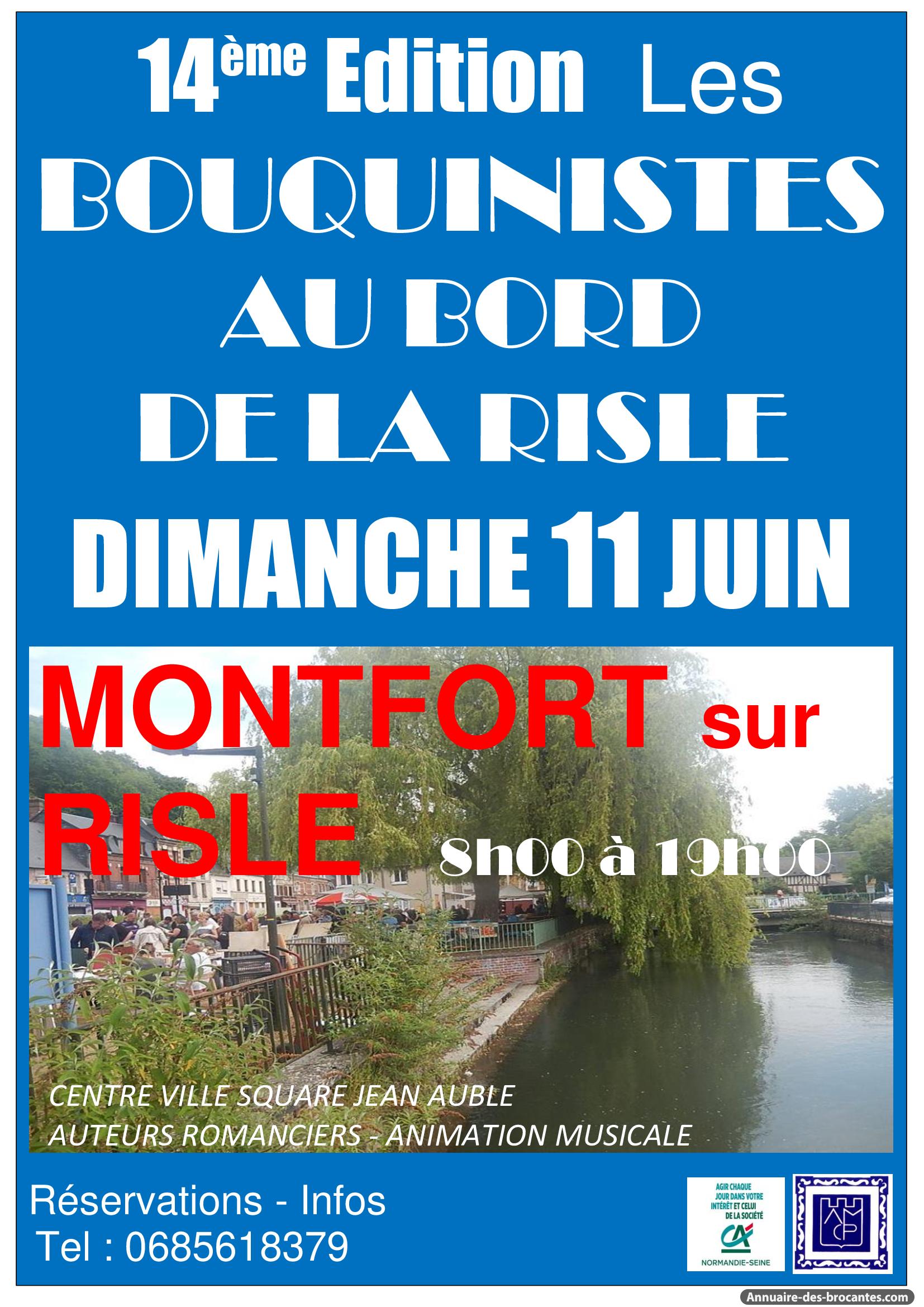 Affiche de Brocante à Montfort-sur-Risle
