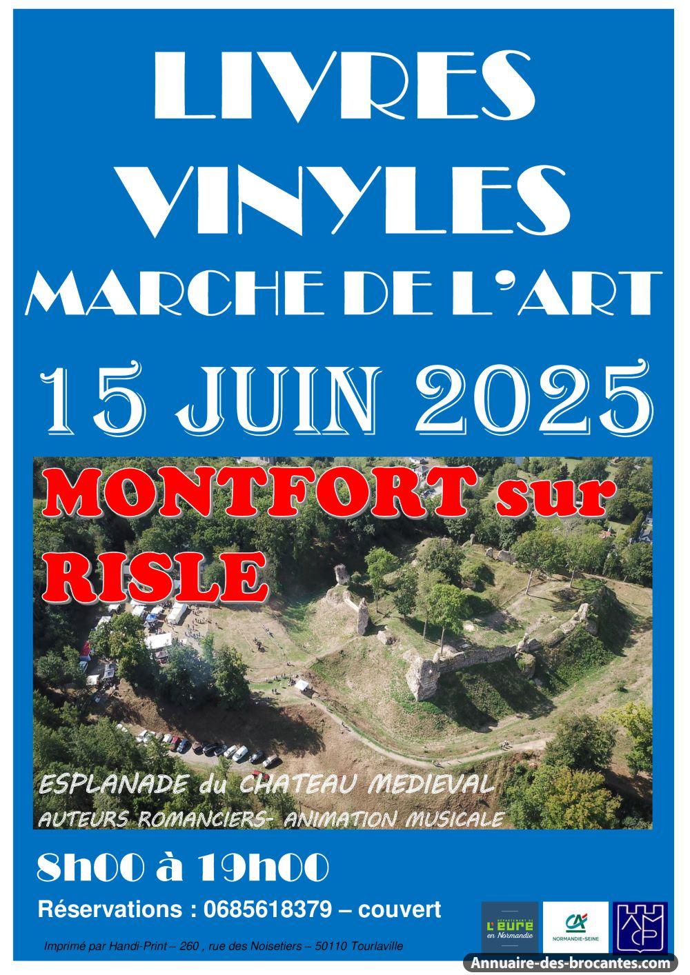 Affiche de Brocante à Montfort-sur-Risle