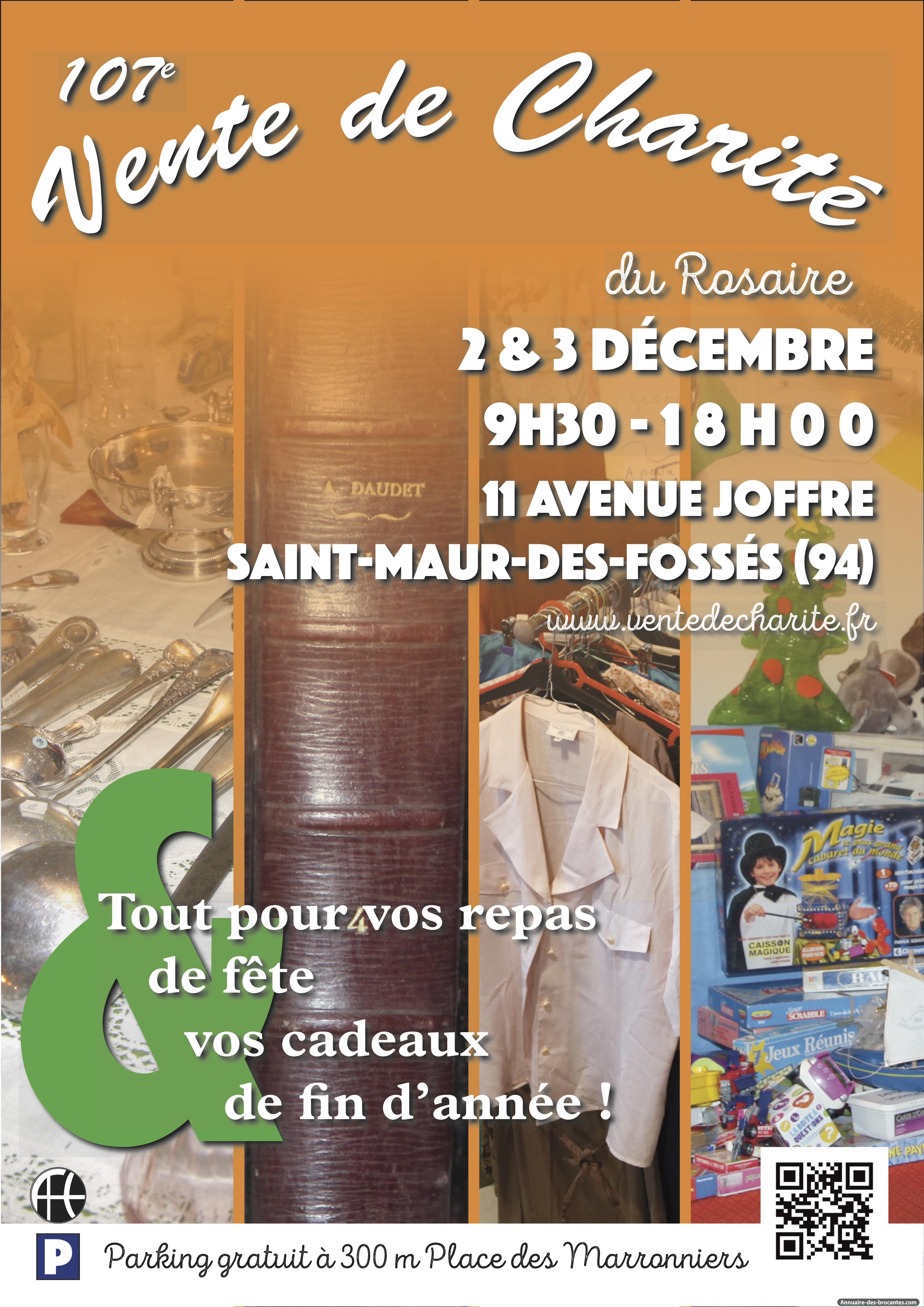 Affiche de Brocante à Saint-Maur-des-Fossés