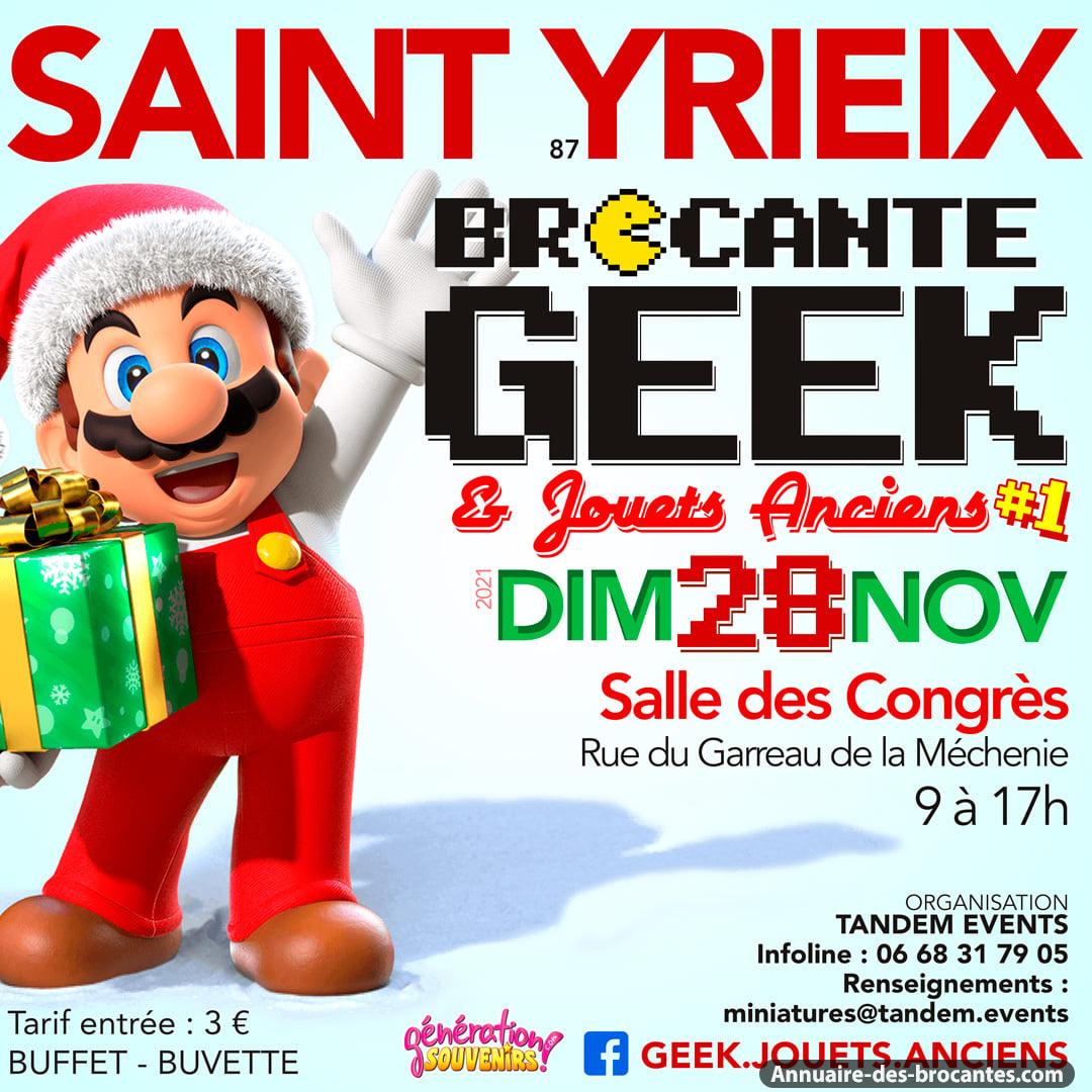 Affiche de Brocante à Saint-Yrieix-la-Perche