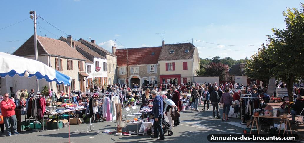 Affiche de Brocante à Sonchamp