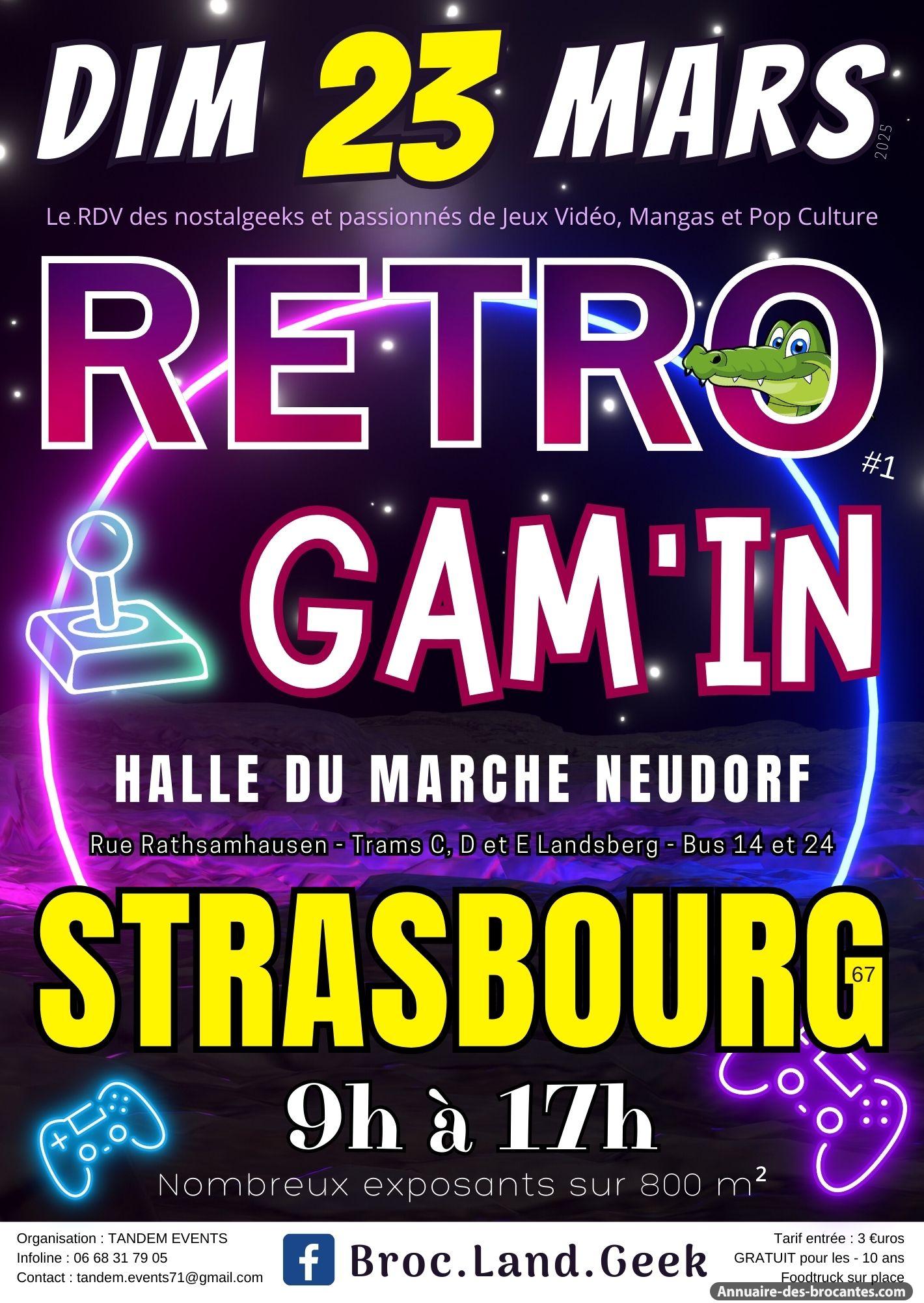 Affiche de Brocante à Strasbourg