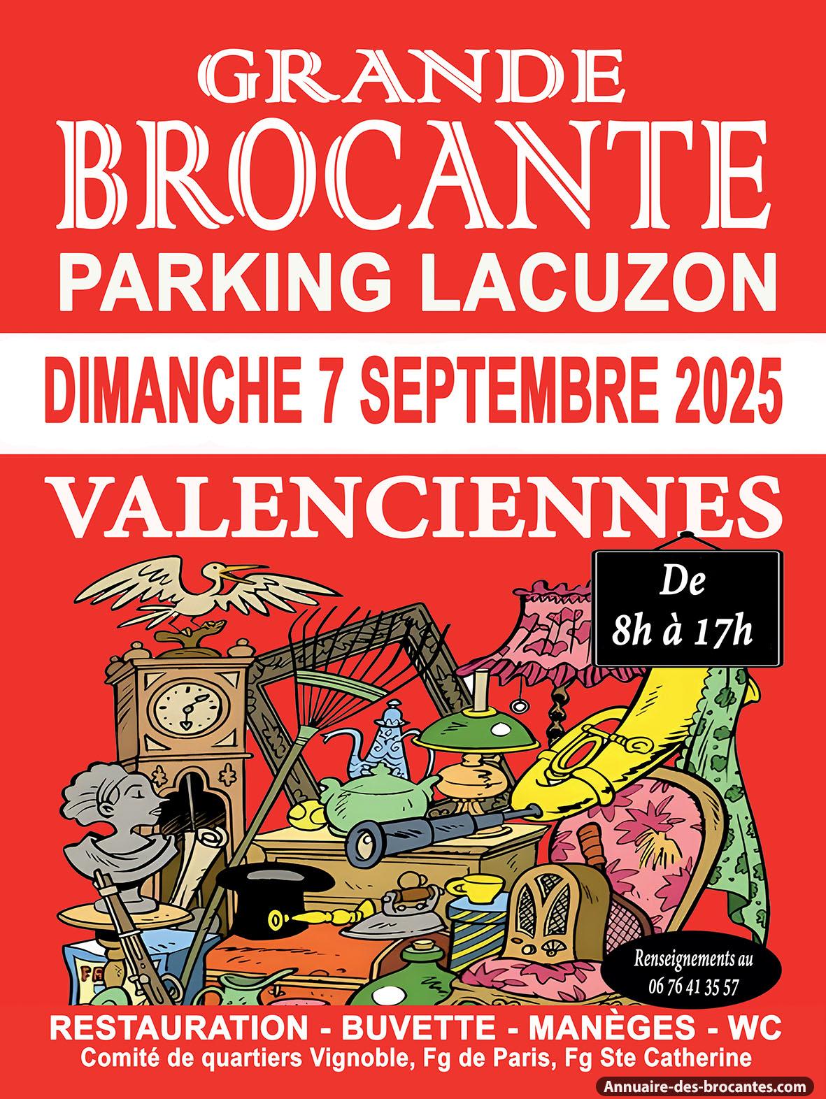 Affiche de Brocante à Valenciennes