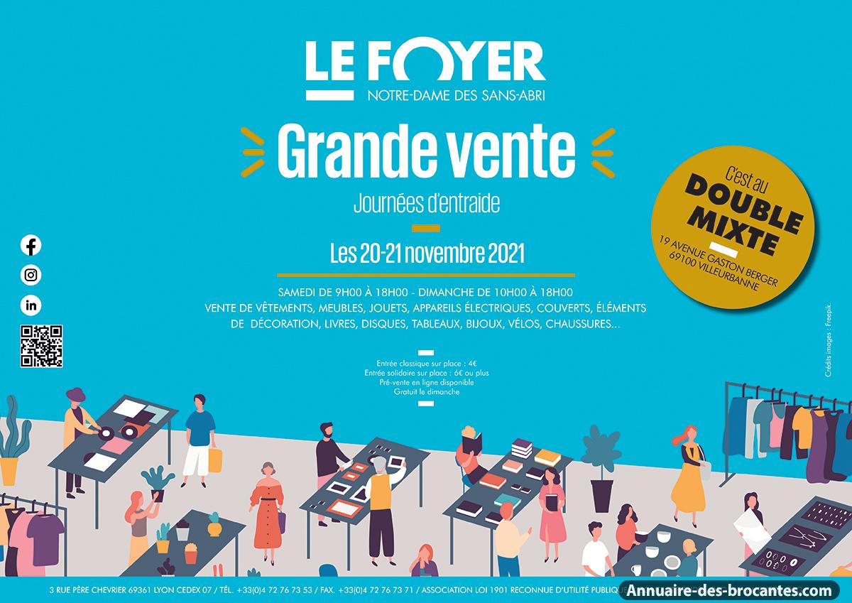 Affiche de Brocante à Villeurbanne