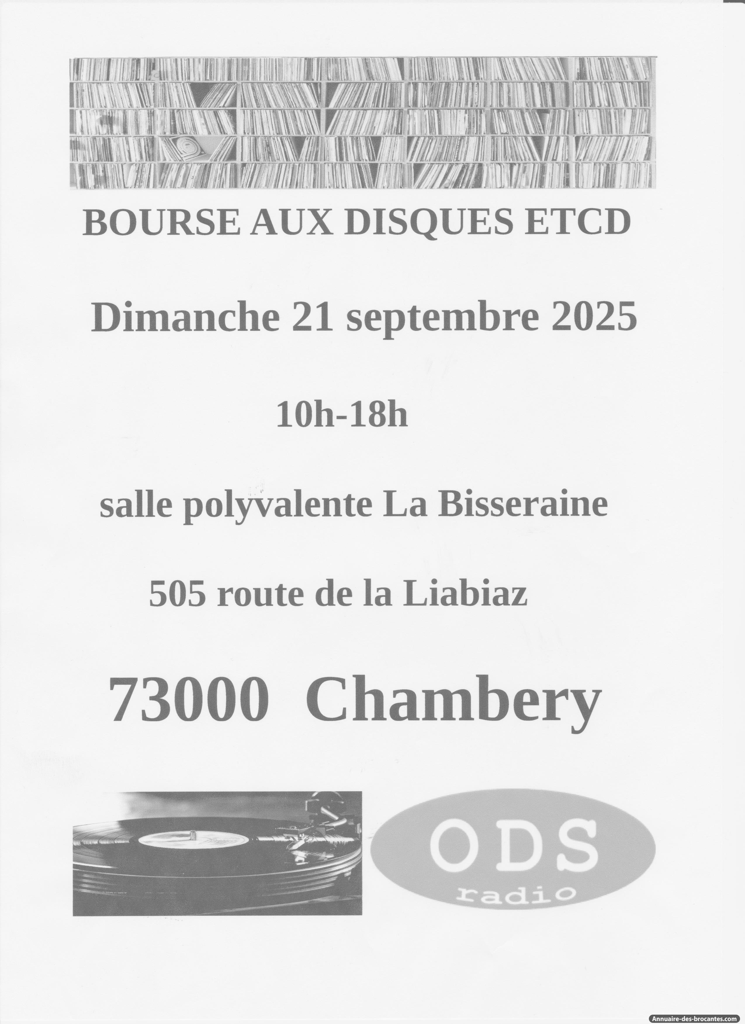 Affiche de Foire à Chambéry