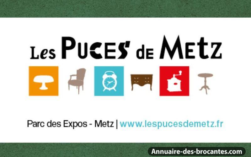 Affiche de Marché aux puces à Metz