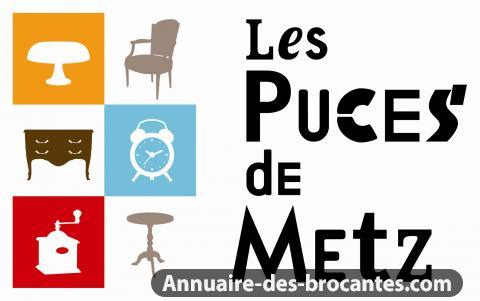 Affiche de Marché aux puces à Metz