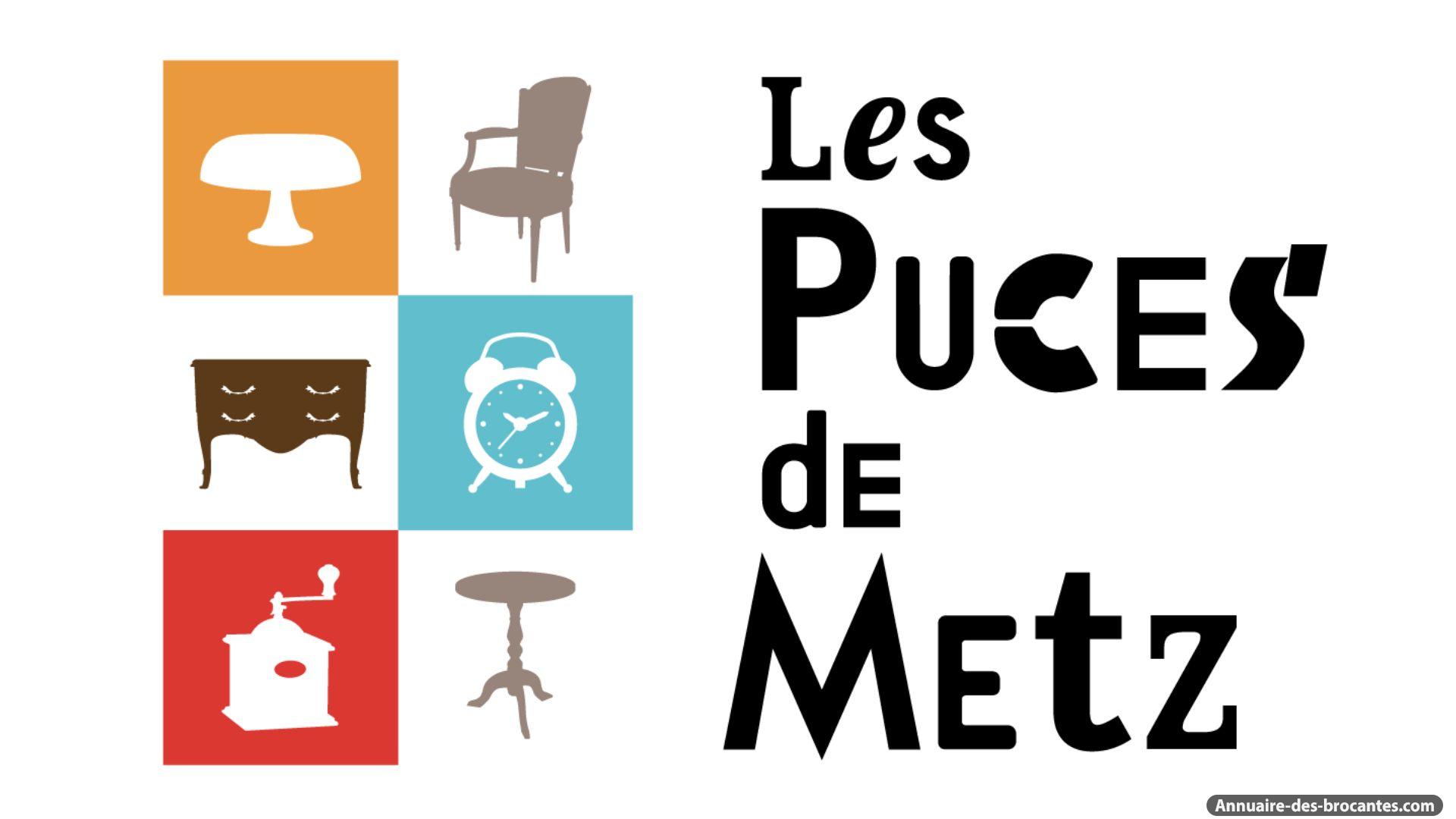 Affiche de Marché aux puces à Metz