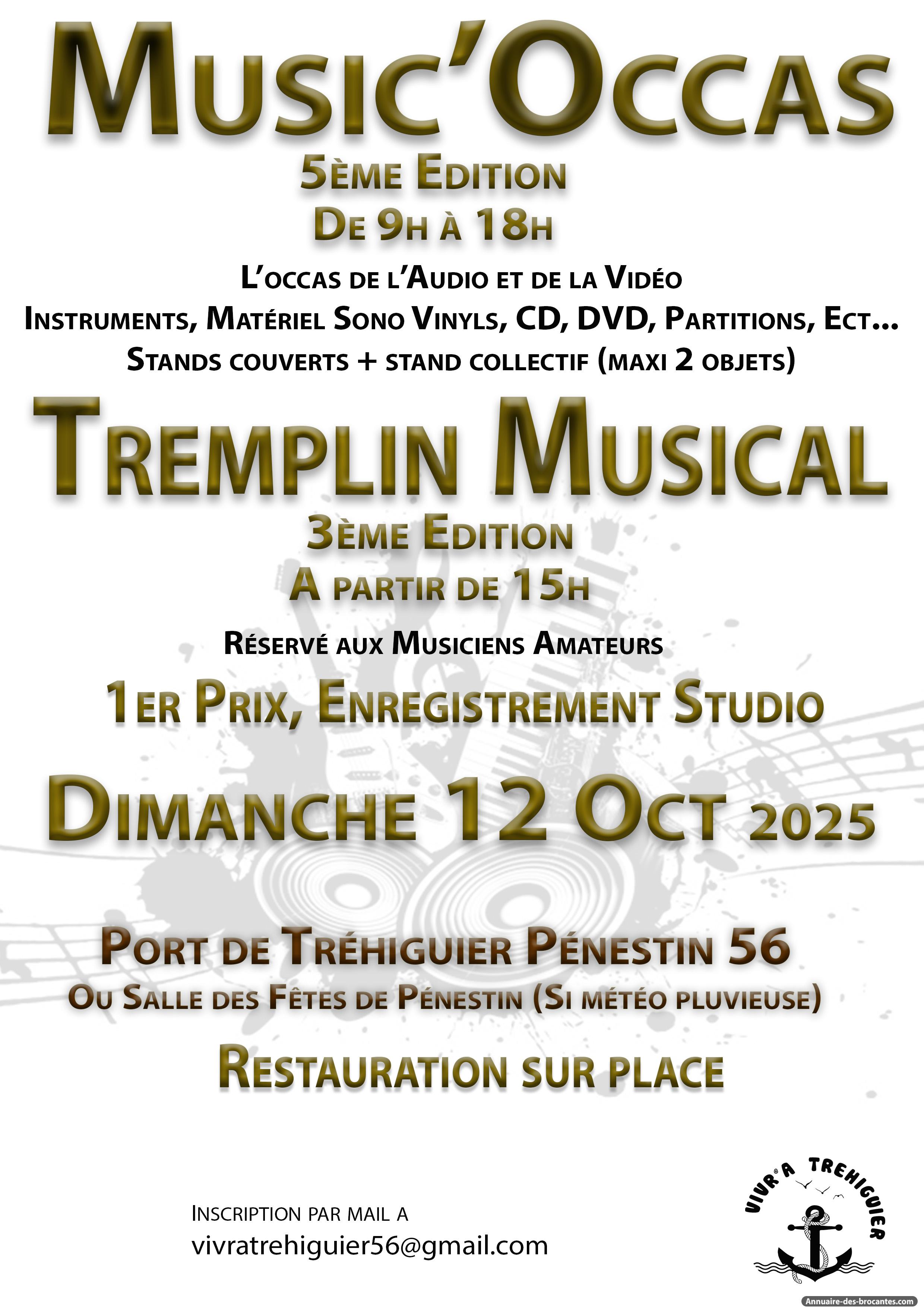 Affiche de Marché aux puces à Pénestin
