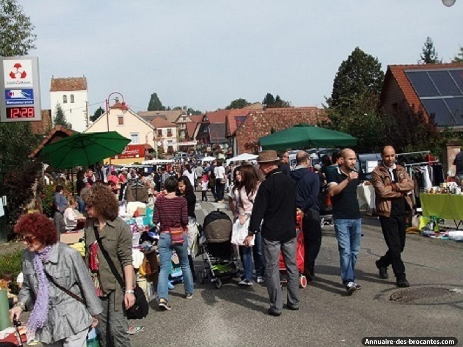 Affiche de Marché aux puces à Pfulgriesheim