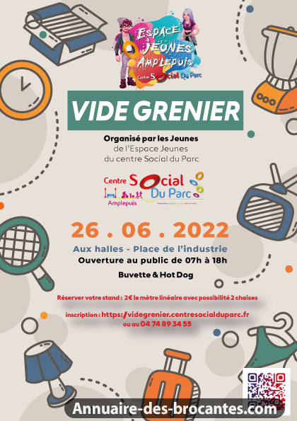 Affiche de Vide-greniers à Amplepuis