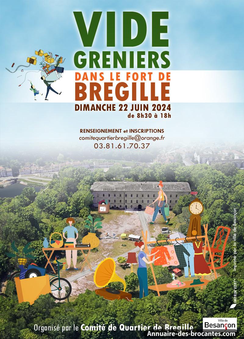 Affiche de Vide-greniers à Besançon