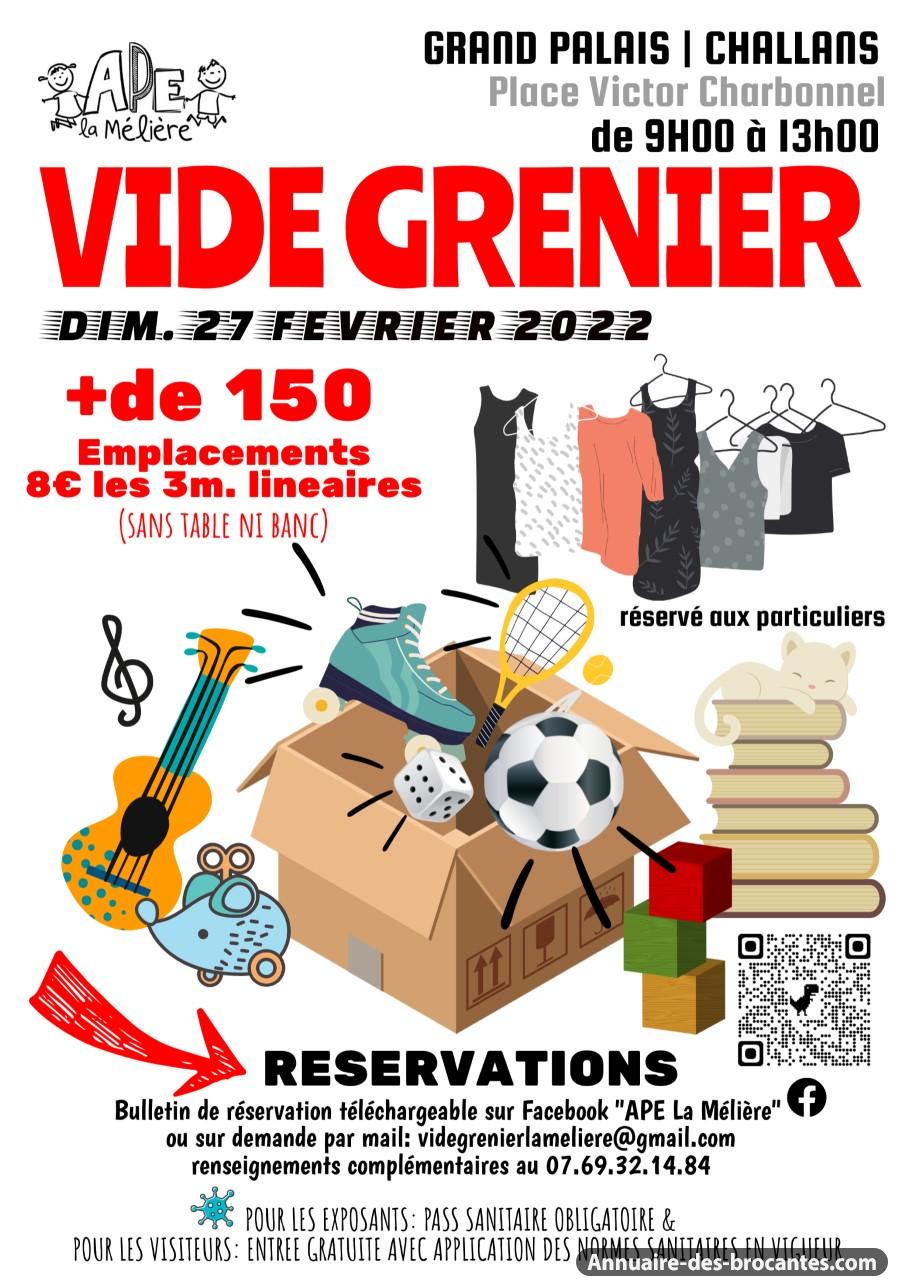 Affiche de Vide-greniers à Challans