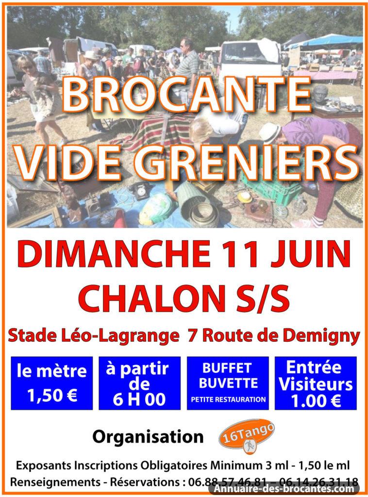 Affiche de Vide-greniers à Chalon-sur-Saône