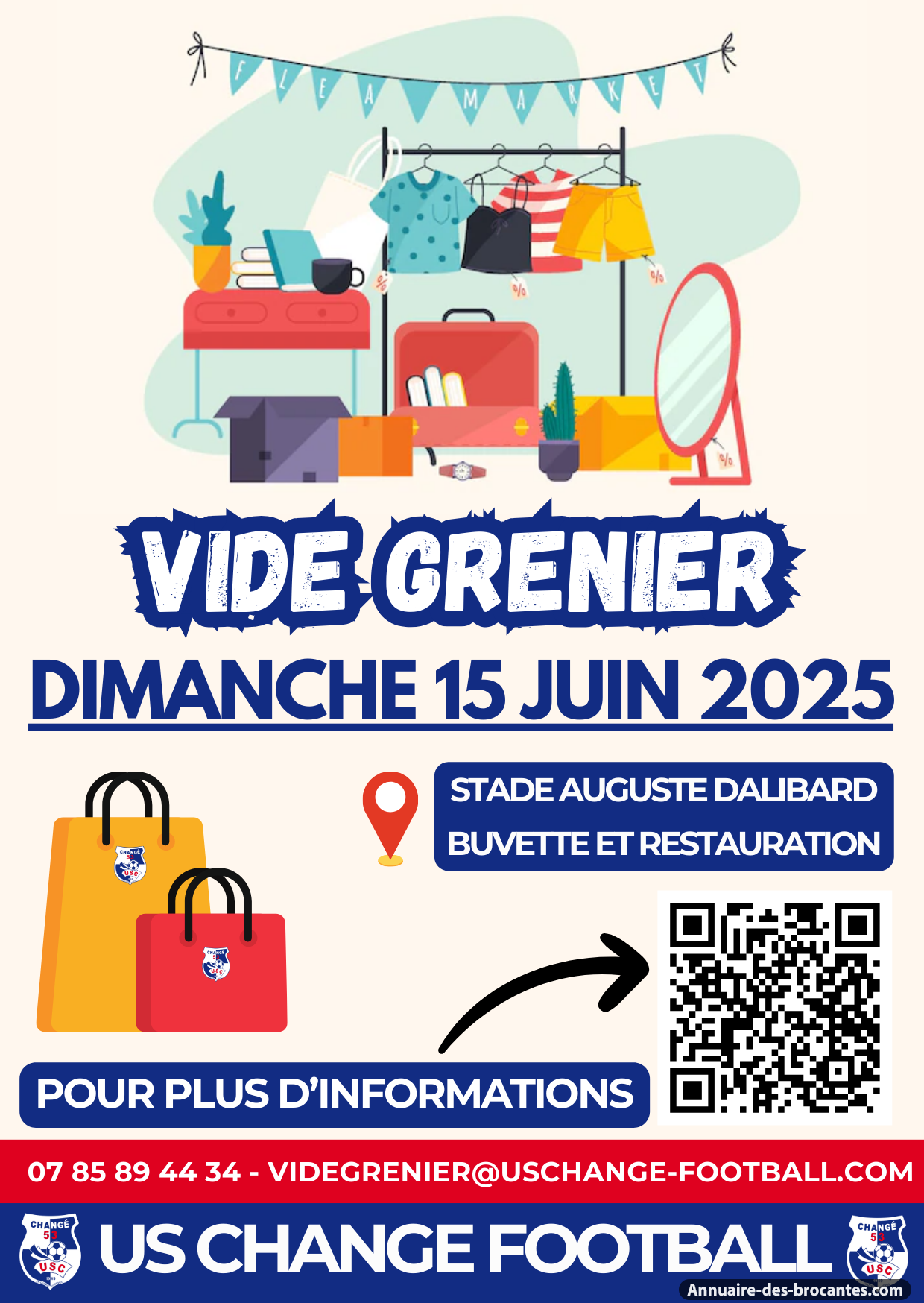 Affiche de Vide-greniers à Changé