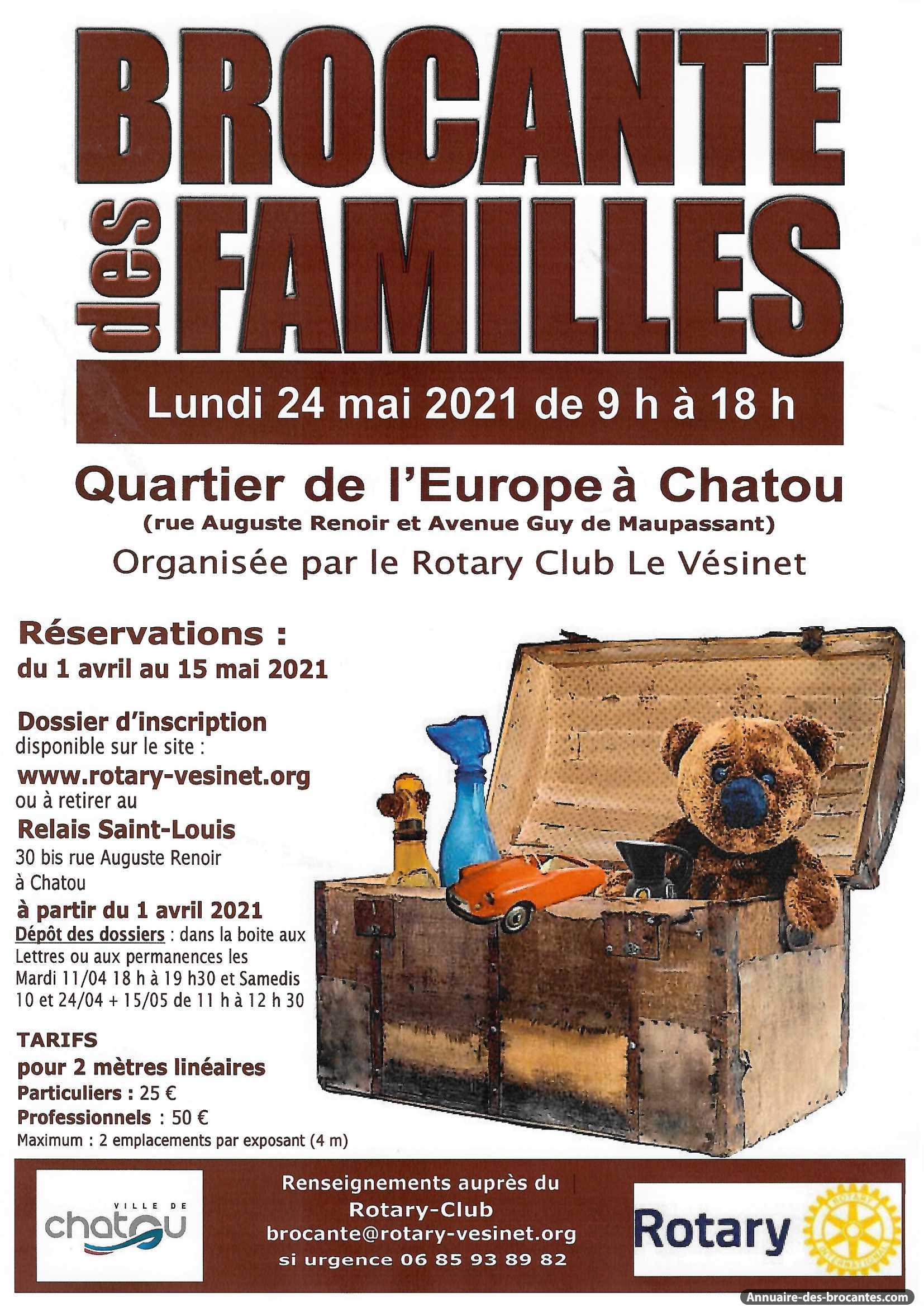 Affiche de Vide-greniers à Chatou