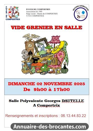 Affiche de Vide-greniers à Compertrix