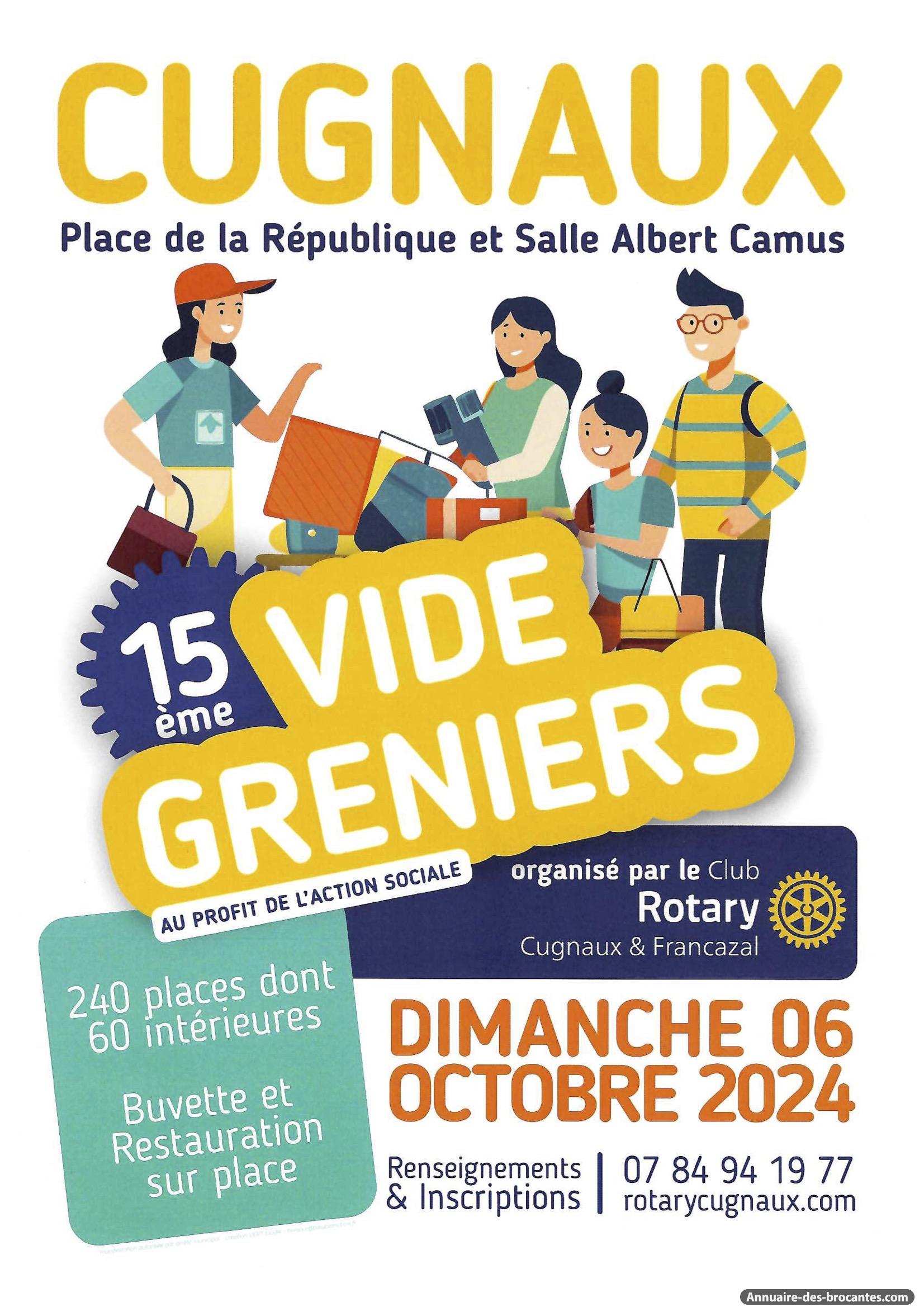 Affiche de Vide-greniers à Cugnaux