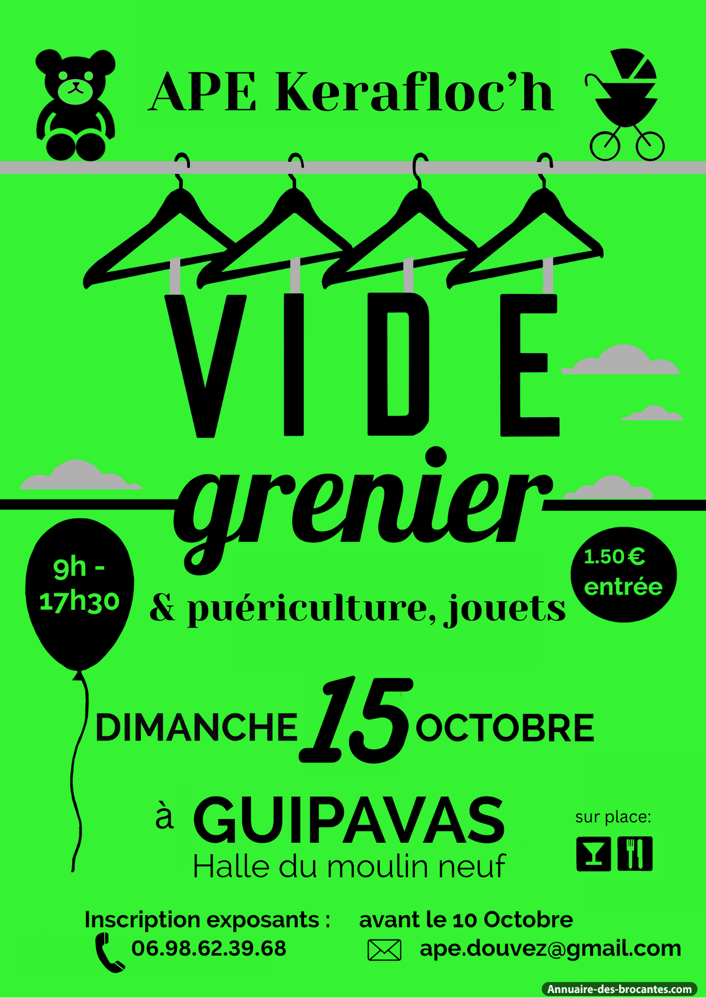 Affiche de Vide-greniers à Guipavas