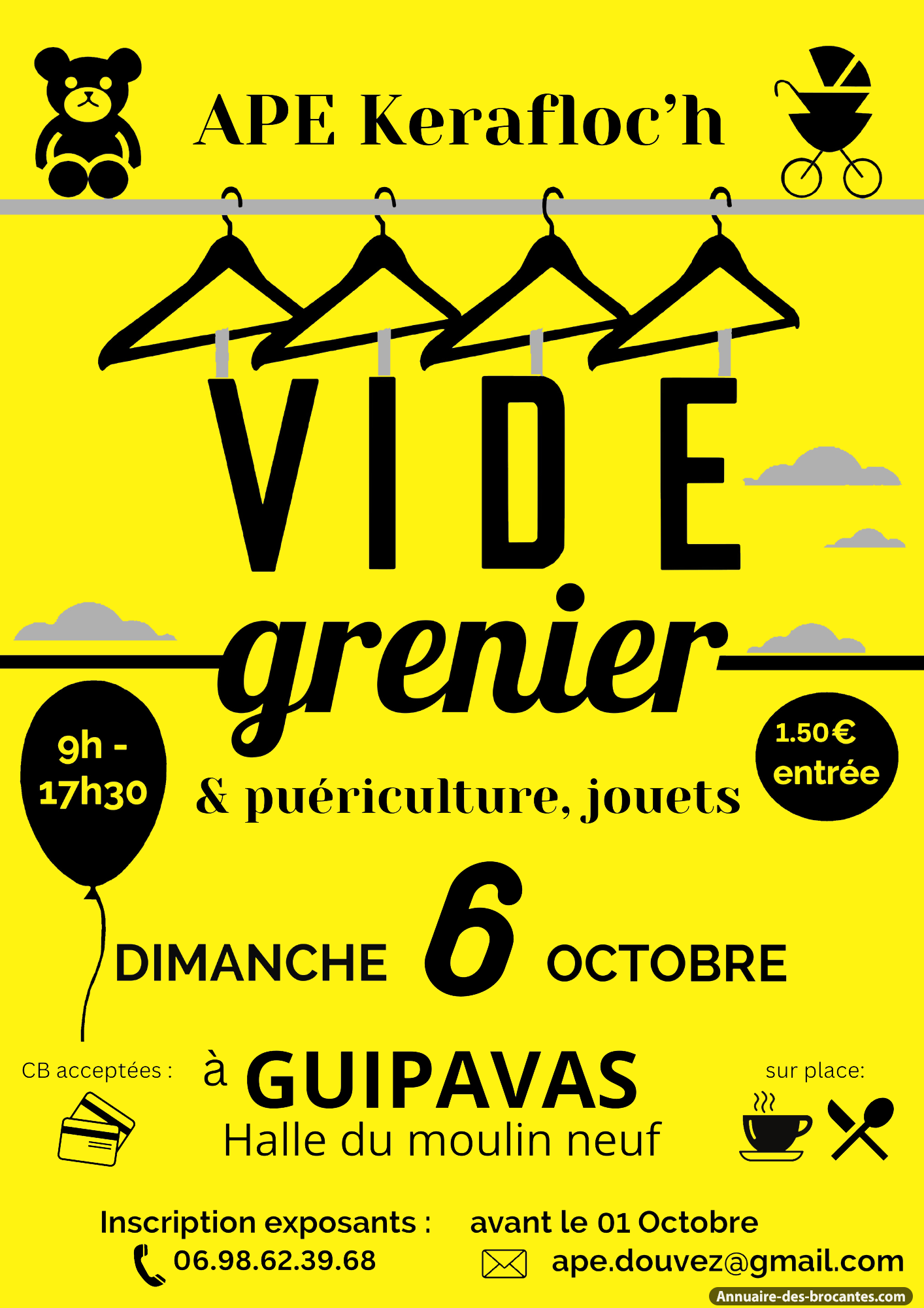 Affiche de Vide-greniers à Guipavas